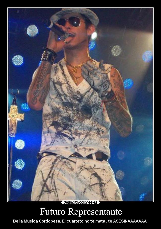 Futuro Representante - De la Musica Cordobesa. El cuarteto no te mata , te ASESINAAAAAAA!!