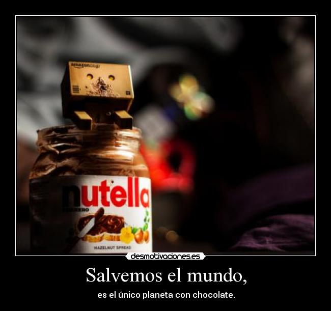Salvemos el mundo, - 