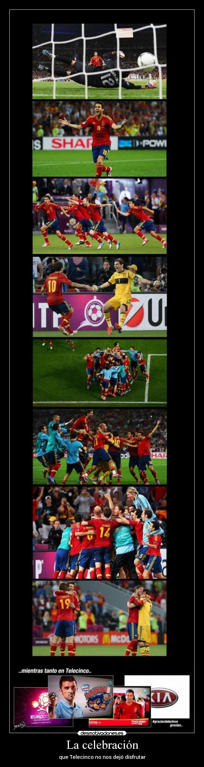 La celebración - que Telecinco no nos dejó disfrutar