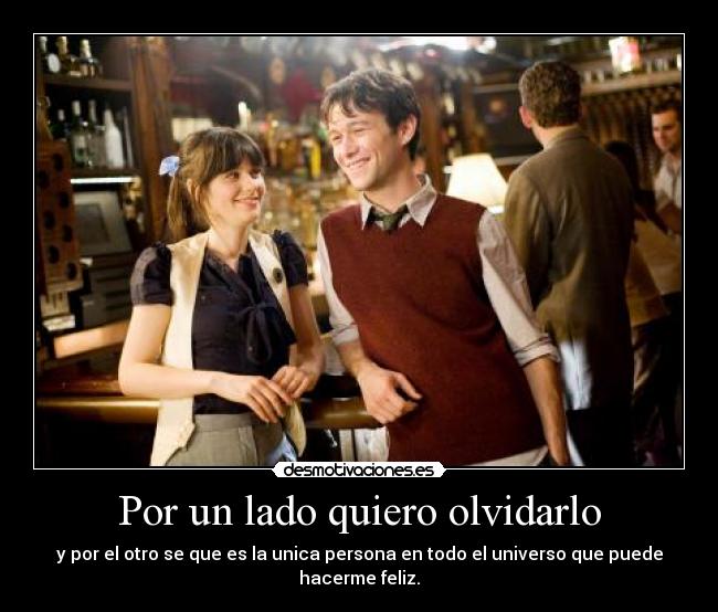 Por un lado quiero olvidarlo - 