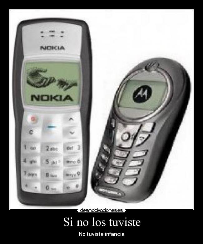 Si no los tuviste - No tuviste infancia