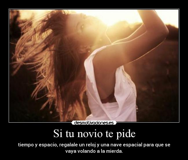 Si tu novio te pide -