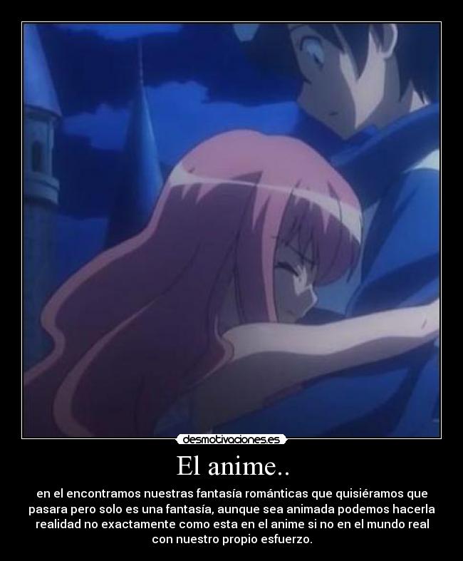 carteles anime zero tsukaima desmotivaciones
