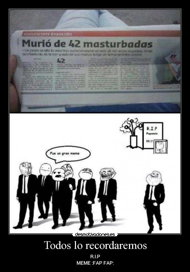 Todos lo recordaremos - 