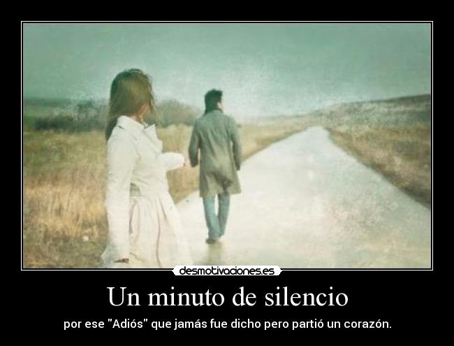 Un minuto de silencio - 