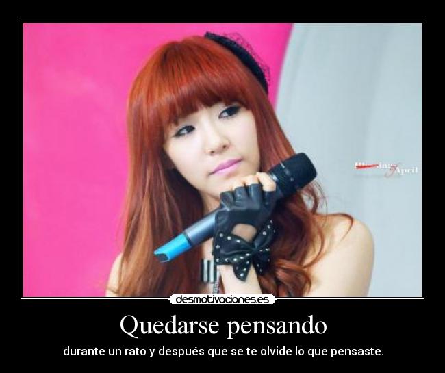 Quedarse pensando - 