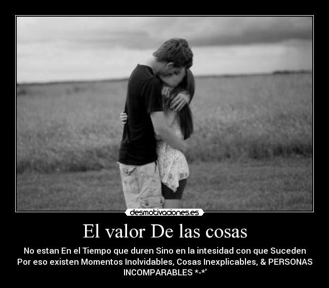El valor De las cosas - 