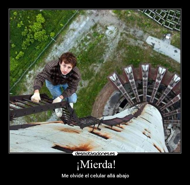 ¡Mierda! -