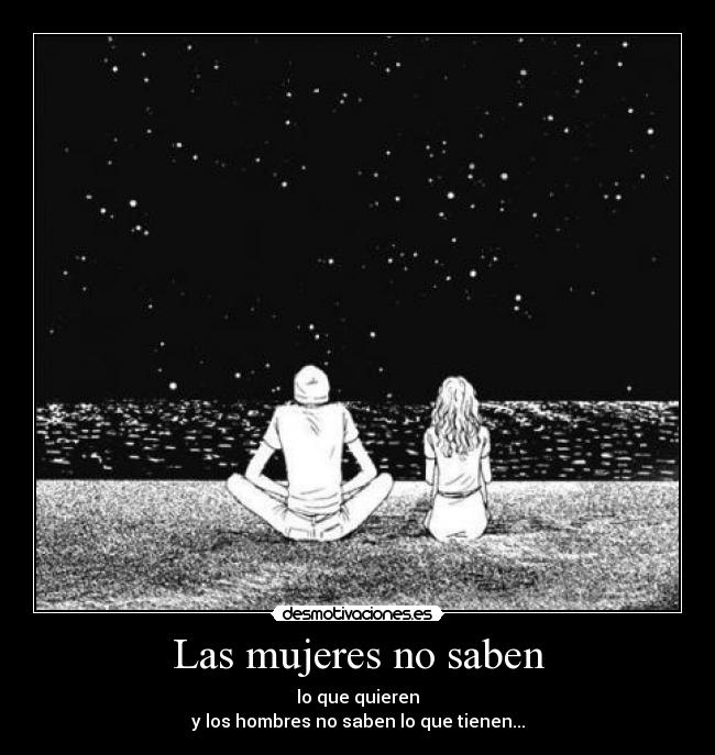 Las mujeres no saben - 