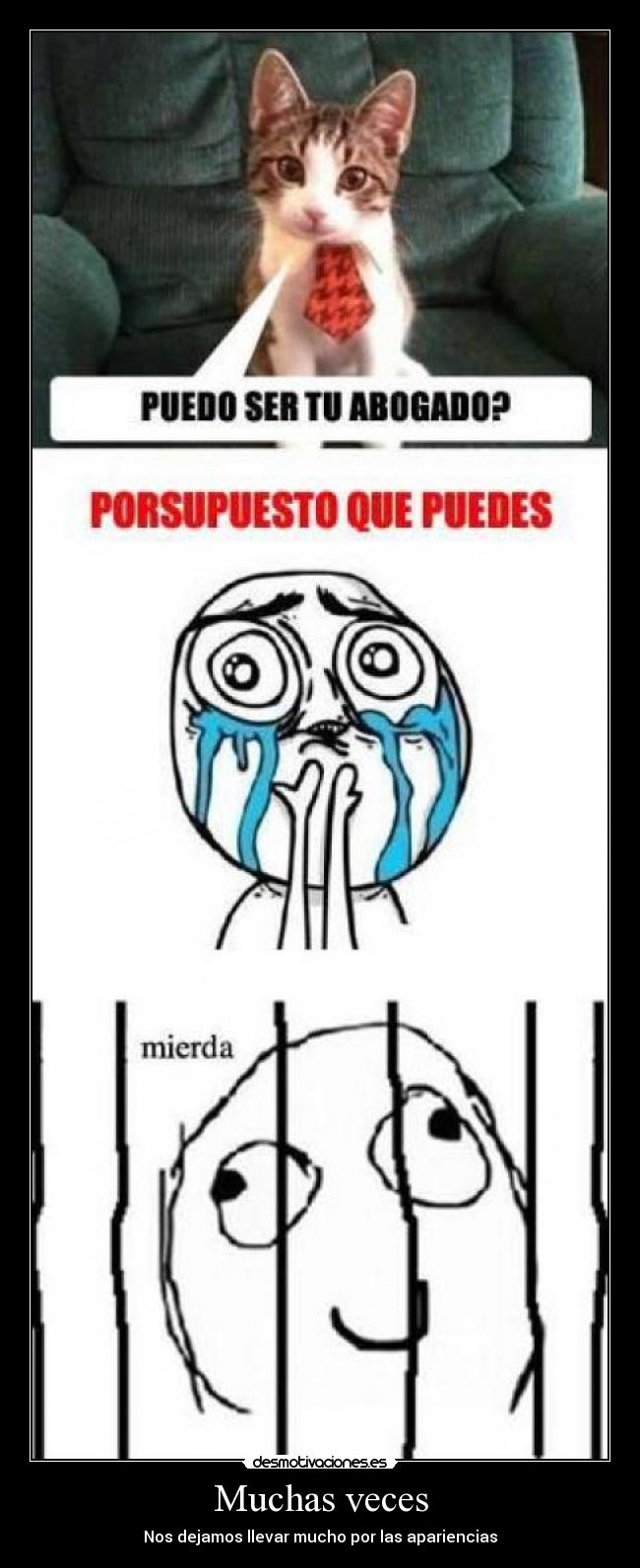 Muchas veces - Nos dejamos llevar mucho por las apariencias