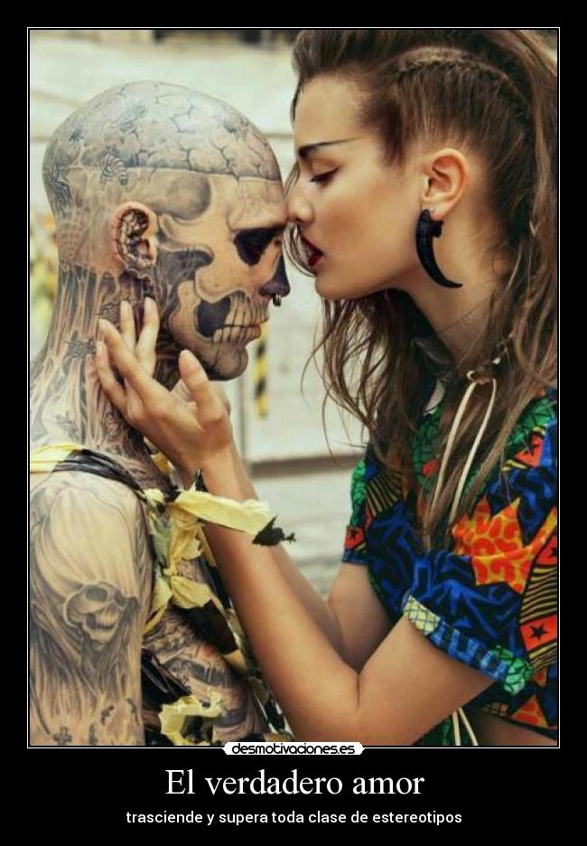 El verdadero amor - trasciende y supera toda clase de estereotipos