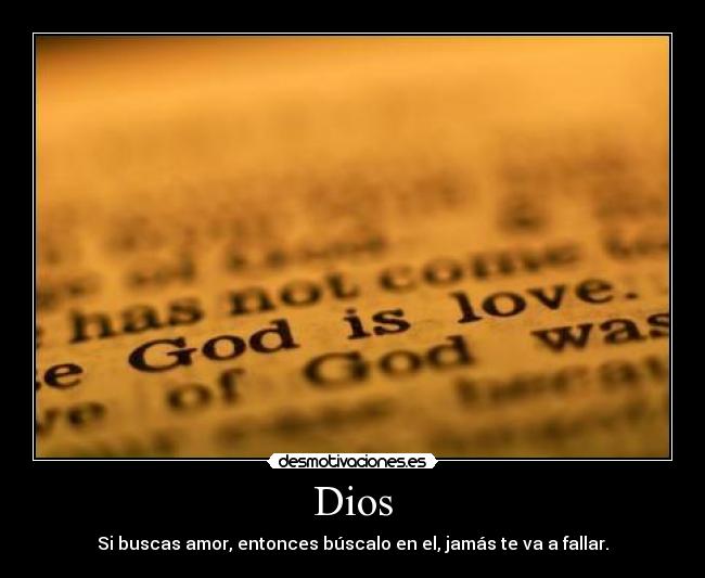 Dios -