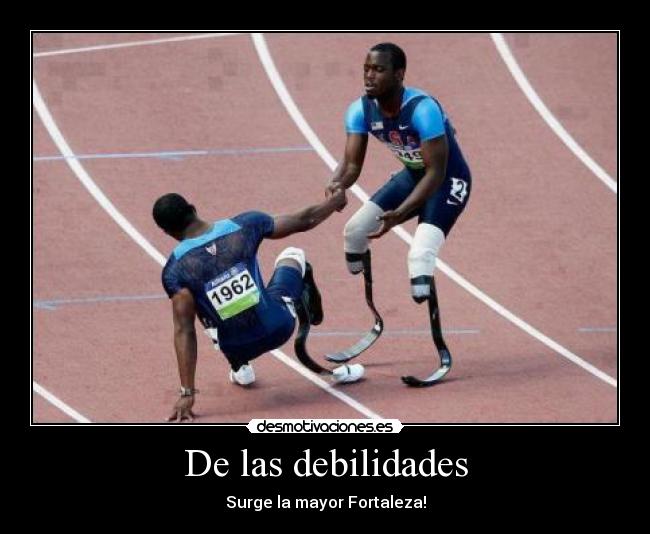 De las debilidades -