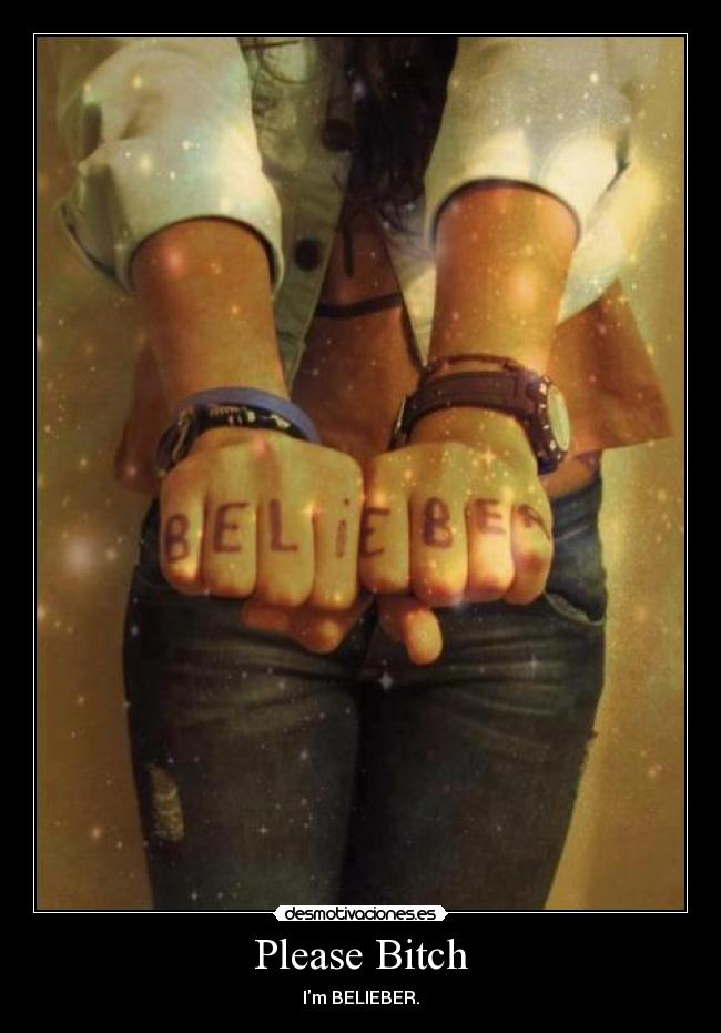 carteles belieber desmotivaciones