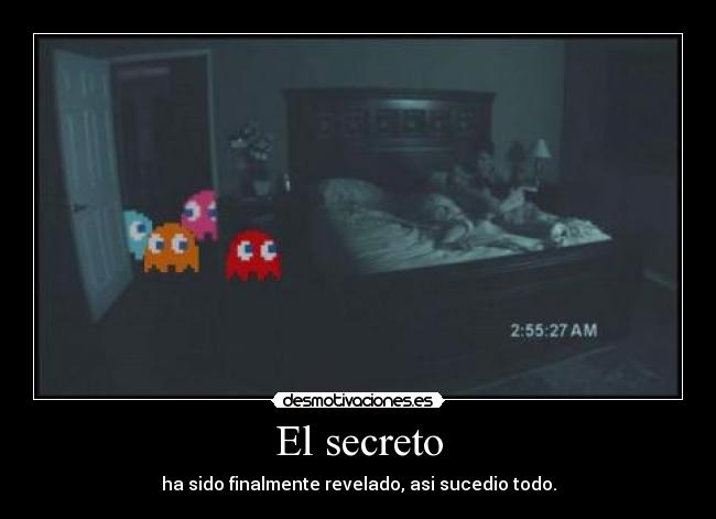 El secreto - ha sido finalmente revelado, asi sucedio todo.
