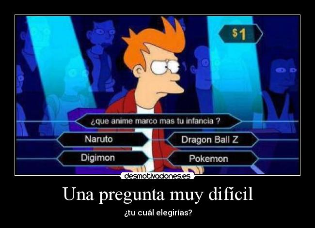 Una pregunta muy difícil - ¿tu cuál elegirías?