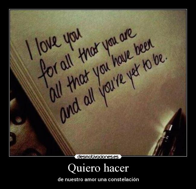 Quiero hacer - 