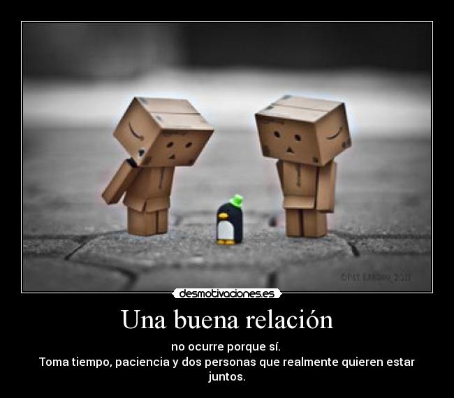 Una buena relación - 