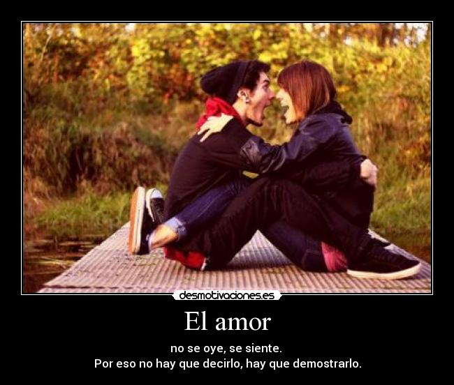 El amor -