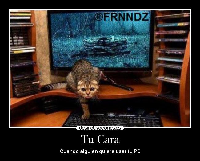 Tu Cara - Cuando alguien quiere usar tu PC