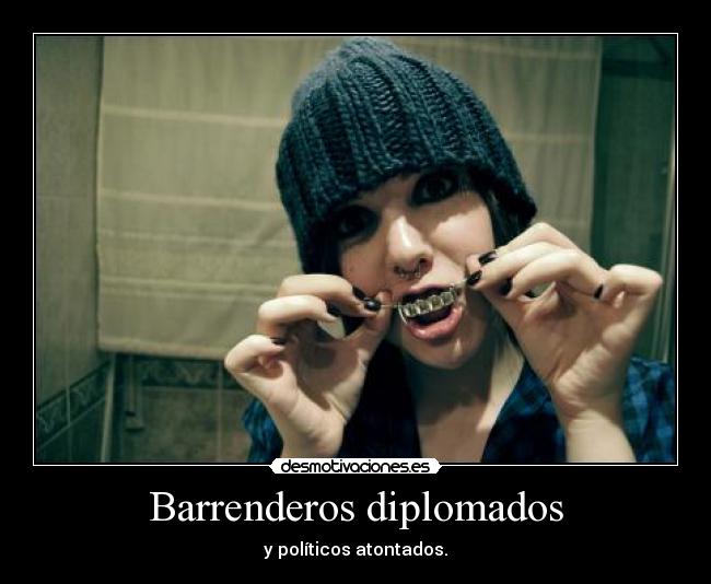 Barrenderos diplomados - 