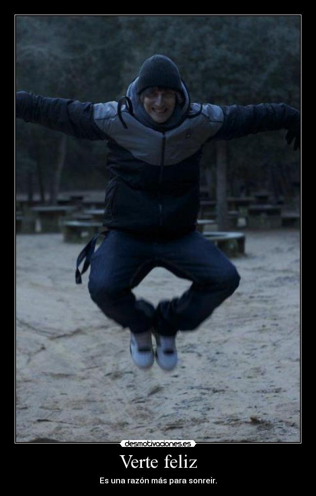 Verte feliz - Es una razón más para sonreir.