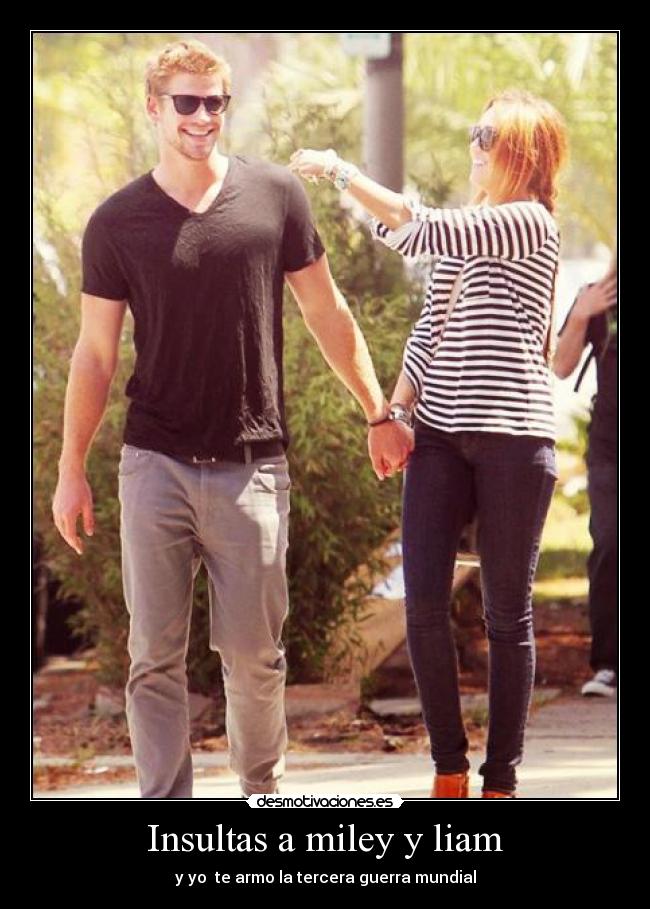 Insultas a miley y liam - 