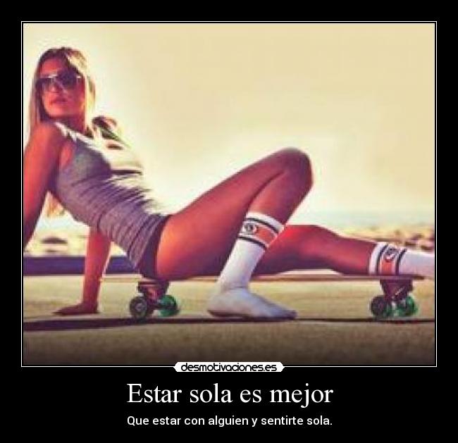 Resultado de imagen de sola se esta mejor