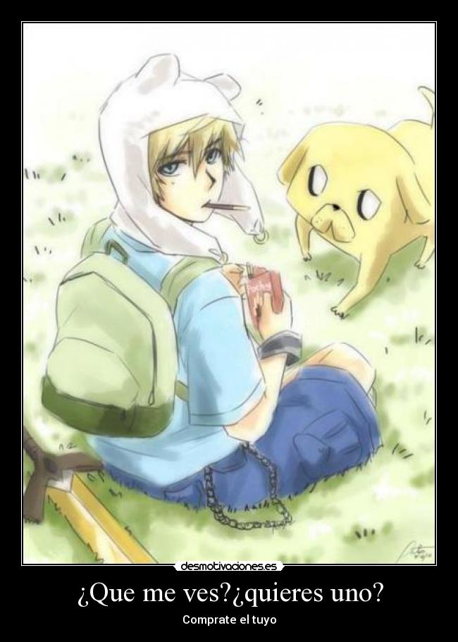 carteles adventure time desmotivaciones