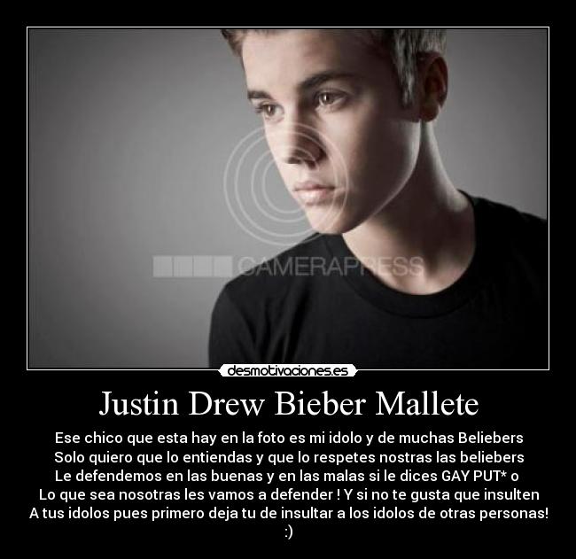 Justin Drew Bieber Mallete -