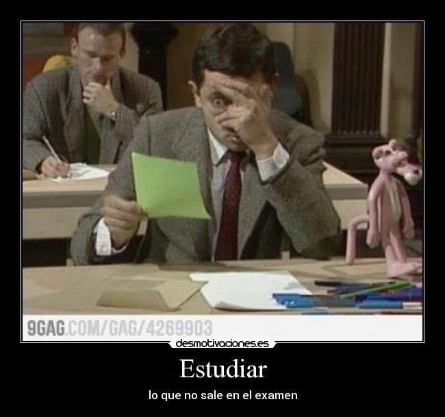 Estudiar - lo que no sale en el examen