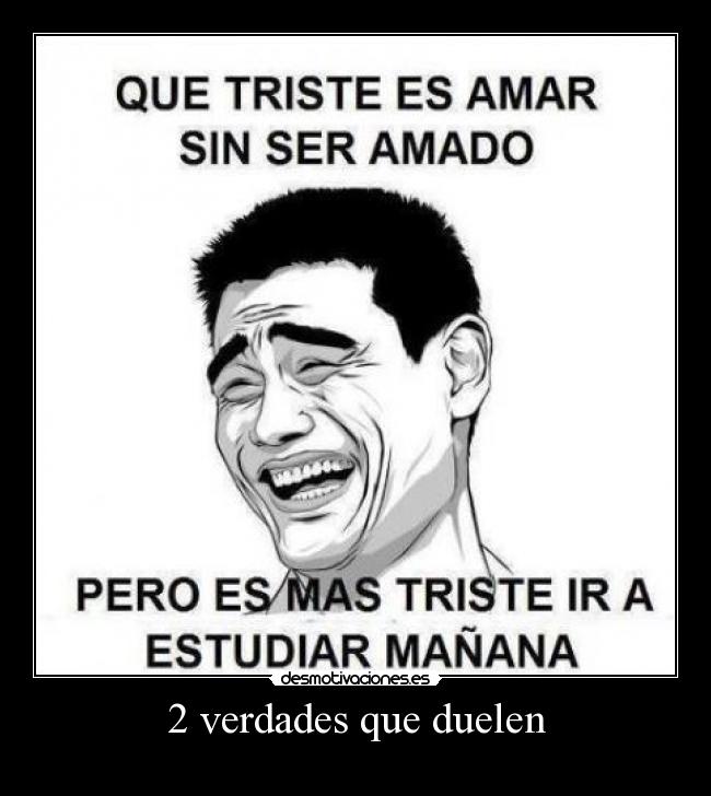 2 verdades que duelen -