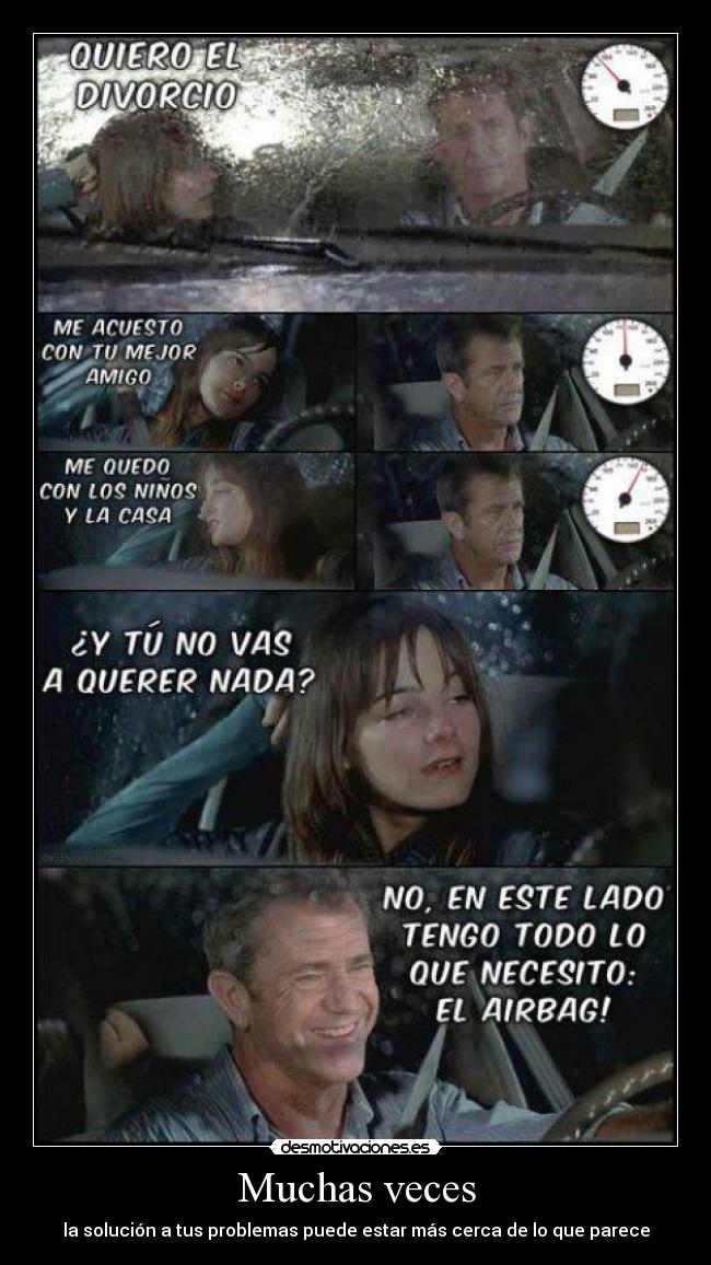 Muchas veces - la solución a tus problemas puede estar más cerca de lo que parece