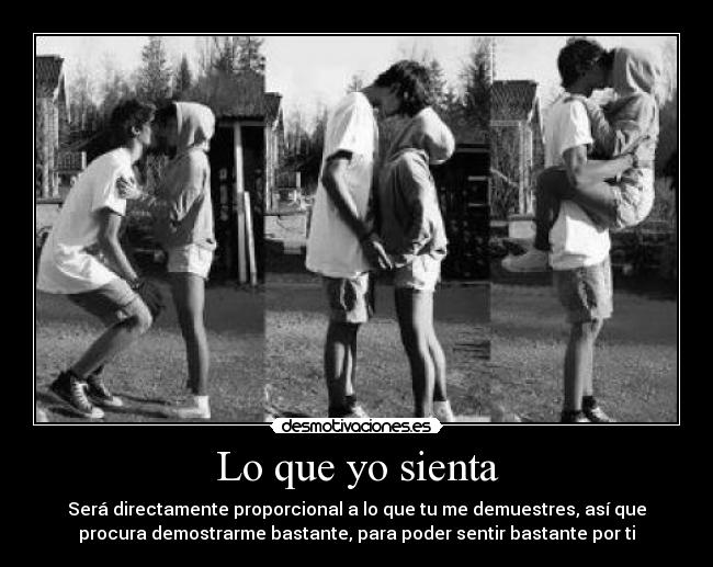 Lo que yo sienta - 