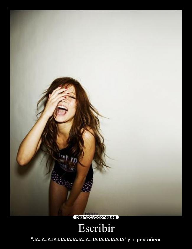 Escribir -
