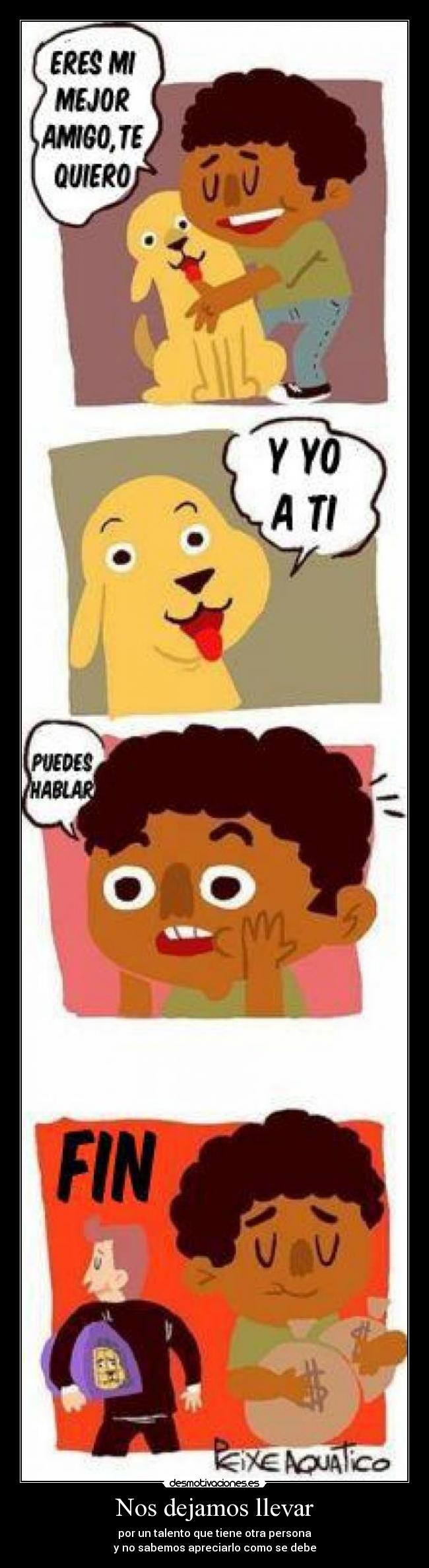 carteles nos dejamos llevar desmotivaciones