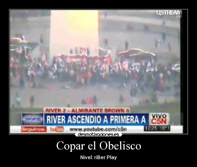 Copar el Obelisco - Nivel: riBer Play