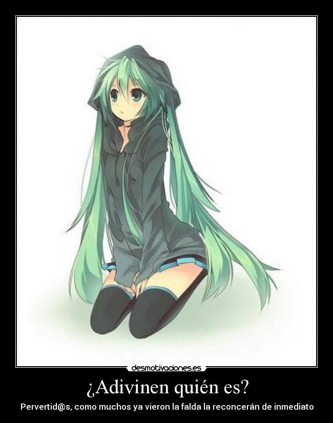 ¿Adivinen quién es? - Pervertid@s, como muchos ya vieron la falda la reconcerán de inmediato