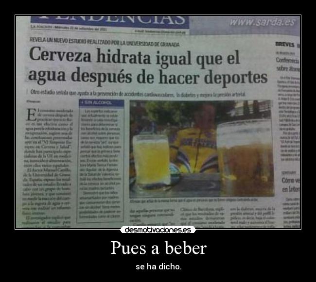 Pues a beber - 