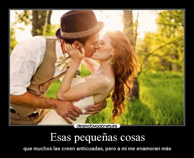 Esas pequeñas cosas -