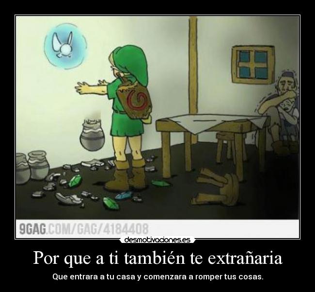 Por que a ti también te extrañaria - 