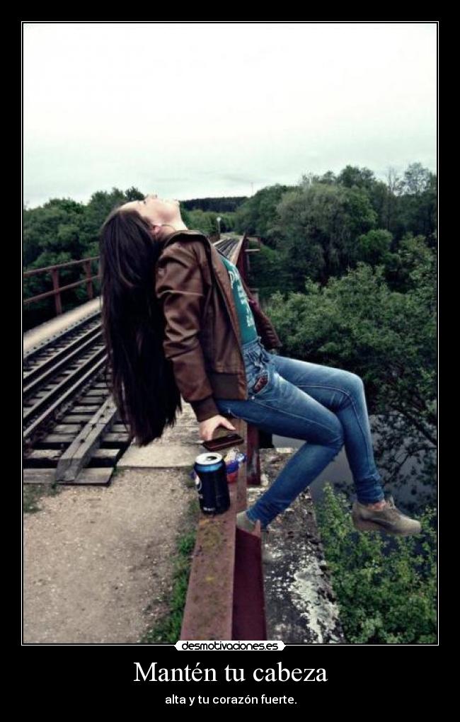 Mantén tu cabeza -