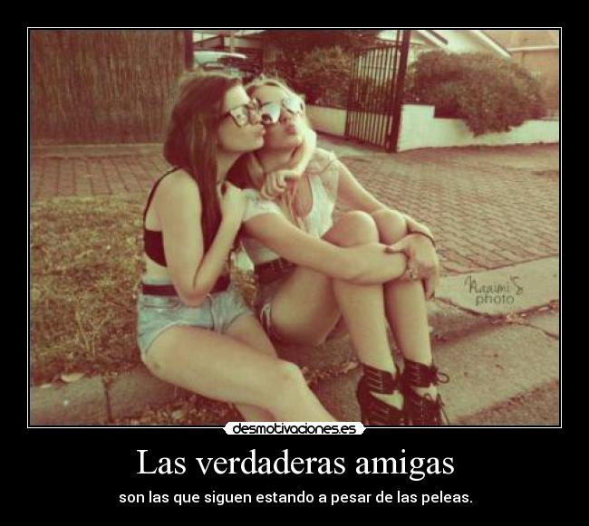 Las verdaderas amigas - 