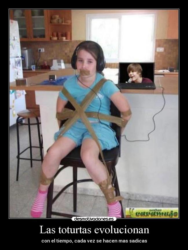 Las toturtas evolucionan - con el tiempo, cada vez se hacen mas sadicas