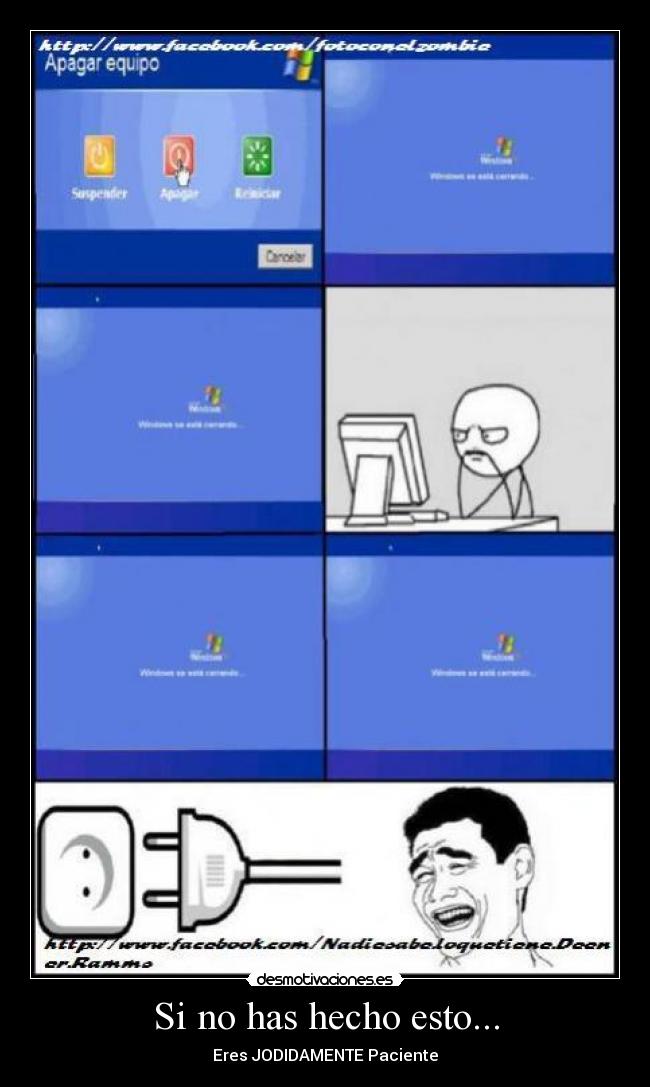 Si no has hecho esto... -