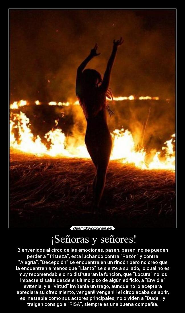 ¡Señoras y señores! - 