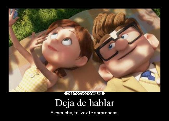Deja de hablar - 