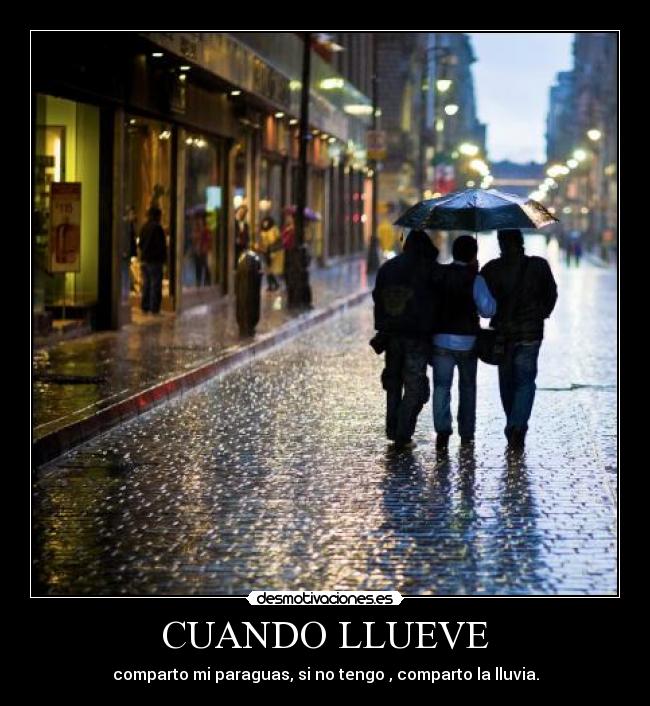 CUANDO LLUEVE - 