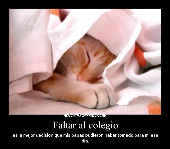 Faltar al colegio - 