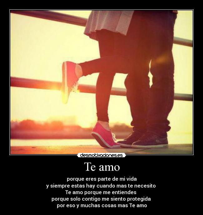 Te amo -